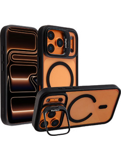 Idol 1991 MagStand Clear Camera Guard Black (iPhone 17 Pro)