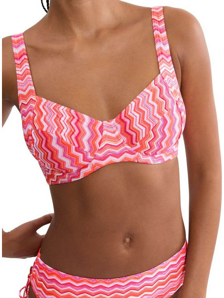 Triumph Mix & Match Summer Bikini Top Κοραλί Ροζ 10226496-M017