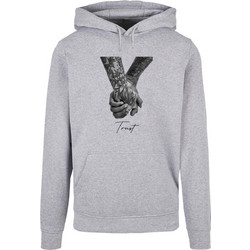 Mister Tee Ανδρικό Φούτερ με Κουκούλα & Τσέπες Γκρι MT10185-00431