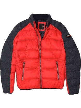 Devergo Ανδρικό Μπουφάν Χειμωνιάτικο Puffer Κόκκινο 1D923001KA1600