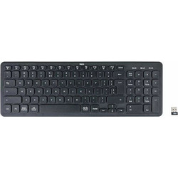 Hama WK-300 Black Ασύρματο Πληκτρολόγιο