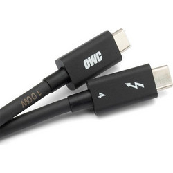 OWC OWCCBLTB4C2.0M Thunderbolt 3 USB-C to USB-C 100W 2m Black