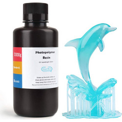 Elegoo ABS-Like Ρητίνη 3D Printer Transparent Blue 500gr