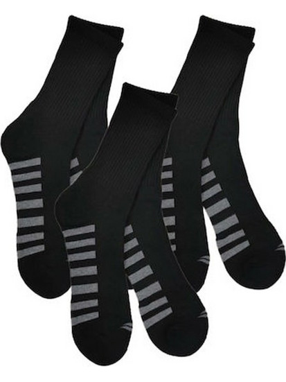 Sofsole Ανδρικές Κάλτσες Ψηλές με Σχέδια Μαύρες 3Pack 29756