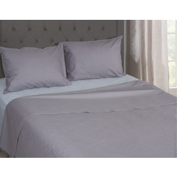 Kipper Σετ Σεντόνια Μονά 160x250 Ice Grey Grey