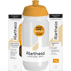 Vican Aletheia High Sodium Electrolytes & Vitamins Caffeine 18s + Magnesium & Β6 20 Αναβράζοντα Δισκία + Παγούρι