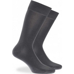 Walk Bamboo Ανδρικές Κάλτσες Ψηλές Μαύρες W304