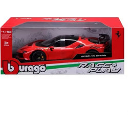 Bburago Ferrari SF90 XX Stradale With Black Top 1/18