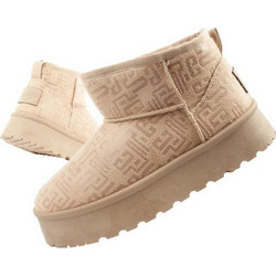 Lee Γυναικεία Μποτάκια Suede Μπεζ LCJ-25-32-3651L