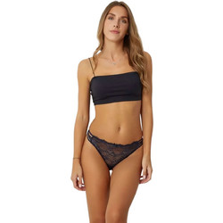 Norddiva Deluxe Γυναικείο String με Δαντέλα Navy Μπλε