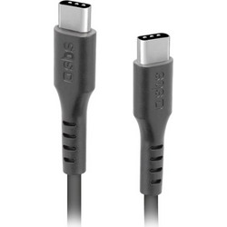 SBS USB-C to USB-C 1.5m Black CABLETCC31K