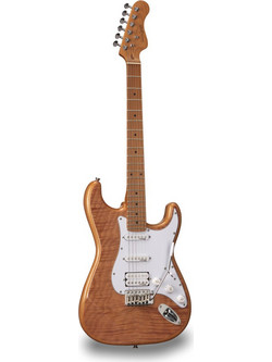 Soundsation Rider Deluxe M Ηλεκτρική Κιθάρα ST Style με Μαγνήτες HSS & Ταστιέρα Maple Natural