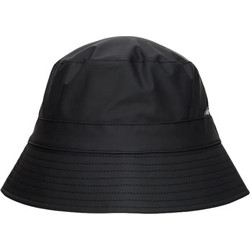 Rains Καπέλο Boater Υφασμάτινο Μαύρο 20010-01