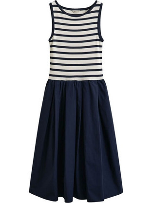 Gant Midi Καλοκαιρινό Καθημερινό Φόρεμα Navy Μπλε 3GW4503509-433