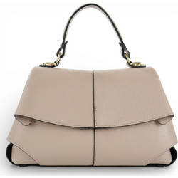 Passaggio Leather Γυναικεία Τσάντα Χειρός Δερμάτινη Nude 5422-KR-05