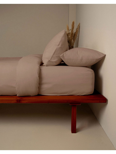 Sunshine Home Σεντόνι Υπέρδιπλο Βαμβακερό 235x270 Feelings 118 Brown