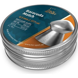 H&N Sport Baracuda Match Βολίδες Pellets Αεροβόλου 4.5mm Μολυβένιες 0.69g / 10.65gr 400τμχ