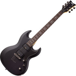Schecter Demon S-II Ηλεκτρική Κιθάρα ST Style με Μαγνήτες HH Aged Black Satin