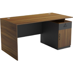 HomeMarkt Tactic Επαγγελματικό Γραφείο Ξύλινο 150x80x76cm HM18388.03