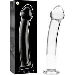 Ibiza Nebula Series 11 Borosilicate Γυάλινο Dildo 16cm Clear