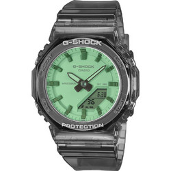 Casio G-Shock Ανδρικό Ρολόι με Μαύρο Καουτσούκ Λουράκι GMA-P2100SR-1AER