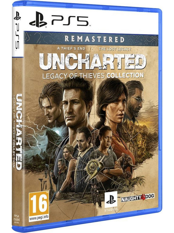 Uncharted: Legacy Of Thieves Collection Remastered PS5