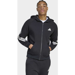 Adidas Ανδρική Ζακέτα Φούτερ με Κουκούλα και Φερμουάρ Μαύρη KY6990