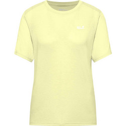 Jack Wolfskin Γυναικείο Αθλητικό T-Shirt Κίτρινο A63951-M0087