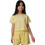 4F Παιδικό T-Shirt Κοντομάνικο Κίτρινο 4FJWSS26TTSHF2941-71S