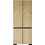 Hanah Home Δίφυλλη Ντουλάπα Ρούχων Floransa Oak 90x52x210cm OAK-ANTHRACITE