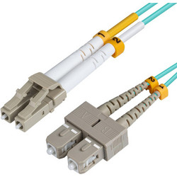 Microconnect SC/UPC-LC/UPC Καλώδιο Οπτικής Ίνας 15m Turquoise FIB422015