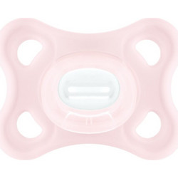 Mam Comfort Ορθοδοντική Πιπίλα Σιλικόνης 3-12m Ροζ