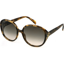Blumarine BM864S-08XW Γυναικεία Γυαλιά Ηλίου Τετράγωνα Κοκάλινα Ταρταρούγα με Καφέ Φακό