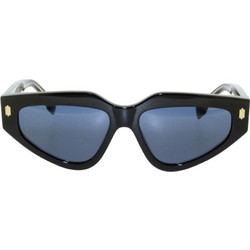 Fendi FE40163U 01V Γυναικεία Γυαλιά Ηλίου Πολυγωνικά Κοκάλινα Μαύρα με Μαύρο Φακό