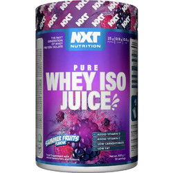 NXT Nutrition Pure Whey ISO Juice Summer Fruits Πρωτεΐνη Ορού Γάλακτος Γράμμωσης 900gr