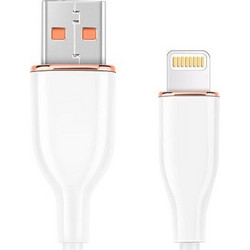 Gembird USB-A to Lightning Cable 1.5m White CC-USB2S-AM8PM-1.5M-W