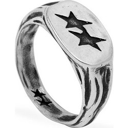 TwoJeys Superstar Δαχτυλίδι Σεβαλιέ Ασημί 323426001