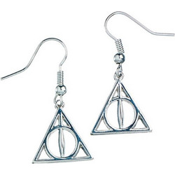 The Carat Shop Harry Potter Deathly Hallows Drop Earrings