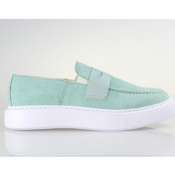 Ridge Ανδρικά Μοκασίνια Loafers Καστόρινα Πράσινο Mint 903