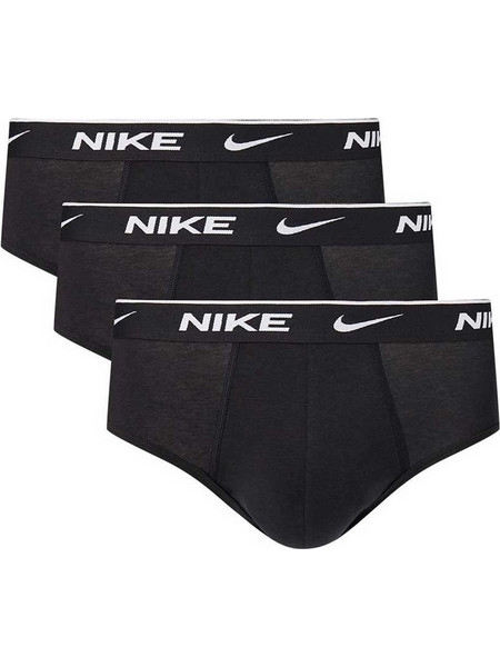 Nike Ανδρικά Σλιπ Βαμβακερά Μαύρα 3Pack KE1006-UB1