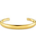Thomas Sabo Γυναικείο Βραχιόλι Βέργα από Ασήμι 925 Επιχρυσωμένο AR115-413-39