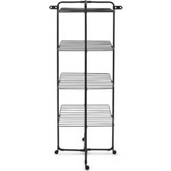 Brabantia 1010152 Κάθετη Απλώστρα Ρούχων Δαπέδου 76x5x163cm με Μήκος Απλώματος 30m