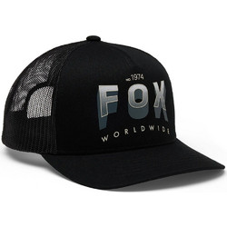 Fox Ανδρικό Καπέλο Jockey με Δίχτυ Snapback Υφασμάτινο Μαύρο 38470 001