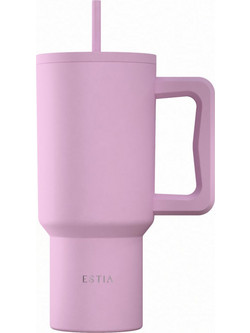 Estia Straw Tumbler XL Save The Aegean Lavender 900ml