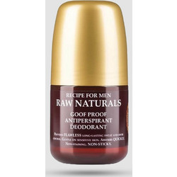 Recipe For Men Raw Naturals Goof Proof Ανδρικό Αποσμητικό Roll On 60ml