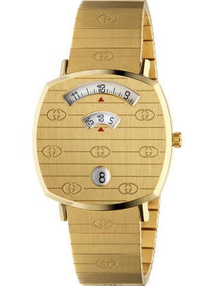 Gucci Γυναικείο Ρολόι με Χρυσό Μεταλλικό Μπρασελέ YA157403