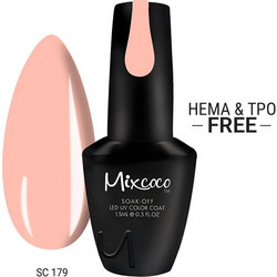 Mixcoco SC179 Ημιμόνιμο Βερνίκι Νυχιών 15ml