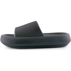 Cubanitas Γυναικείες Παντόφλες Καλοκαιρινές Flatforms Μαύρες 08-119