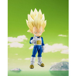 Bandai Dragon Ball Daima S.H. Figuarts Super Saiyan 3 Vegeta Mini 8cm
