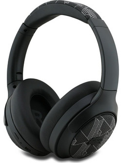 Lacoste The Blend ANC Ενσύρματα & Ασύρματα Bluetooth Ακουστικά Over Ear με Noise Cancelling Μαύρα